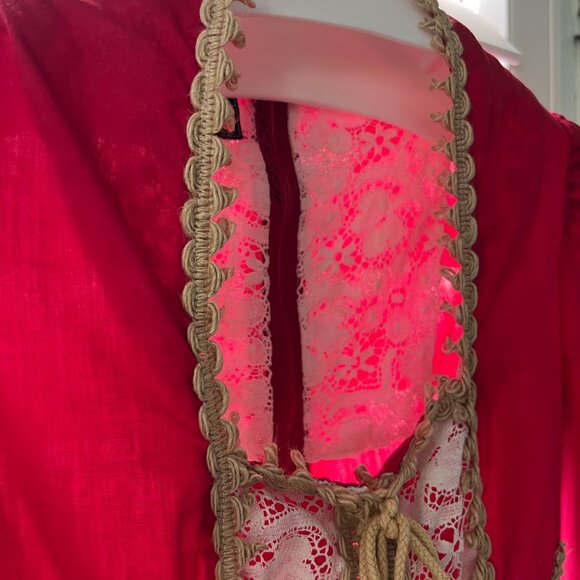 1970's Renaissance Dress - Picture 5 of 7